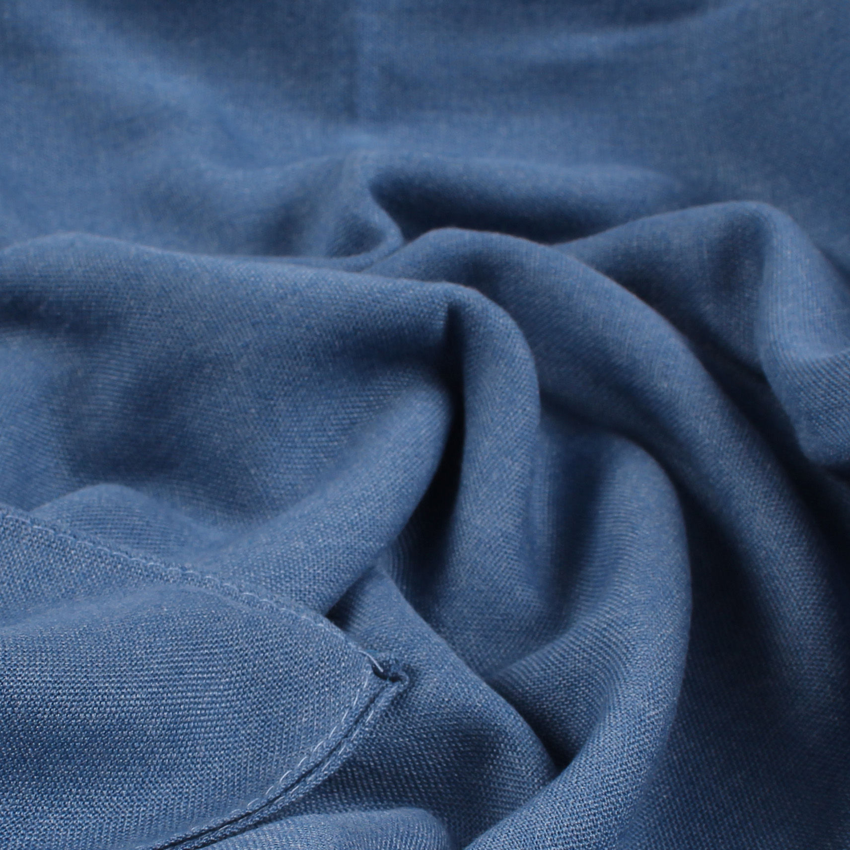 Pashmina Gestikt Blauw