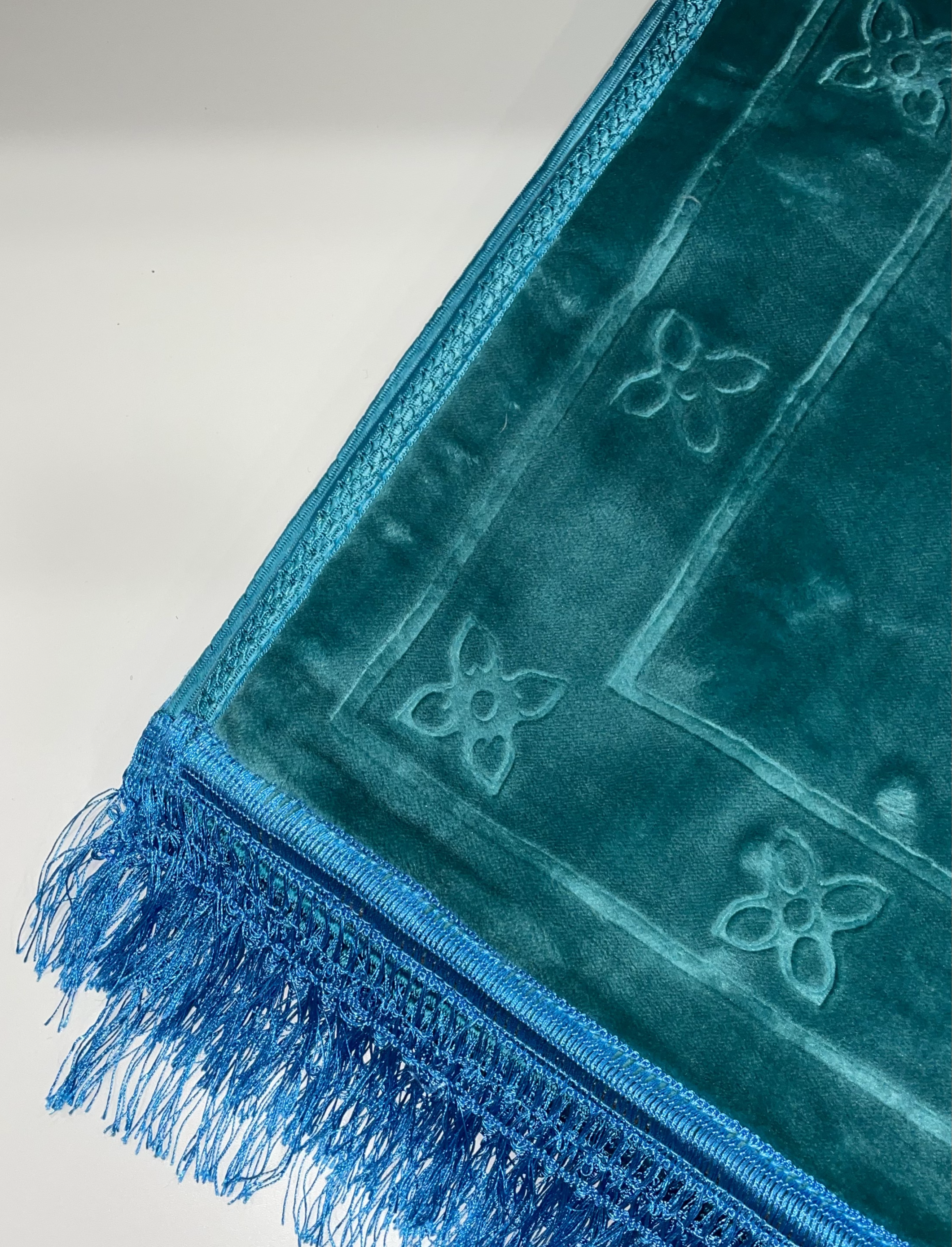 Gebedskleed patroon extra dik Turqoise