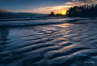 Cox Bay, sunset, Tofino, Vancouver Island, British Columbia