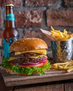 צ'יז בורגר (צמחוני)