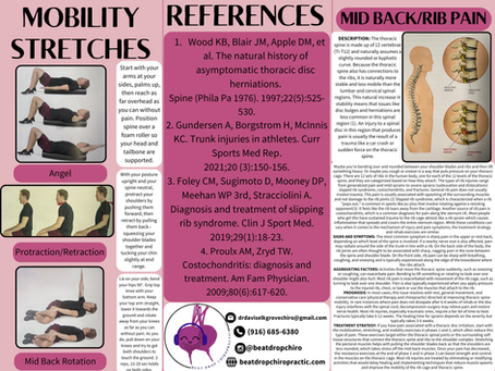 Mid Back and Rib Pain-- Which is which? + Tips on How to Treat!