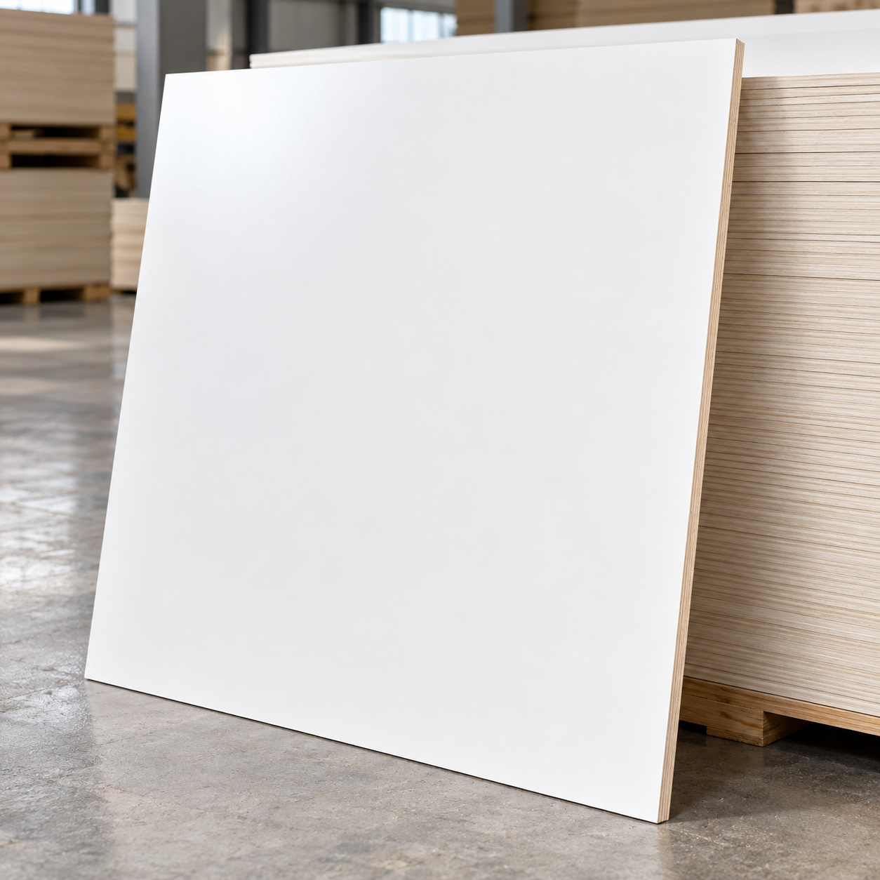 White Pre-Coated Laser Plywood | Wholesale & Custom Finishing