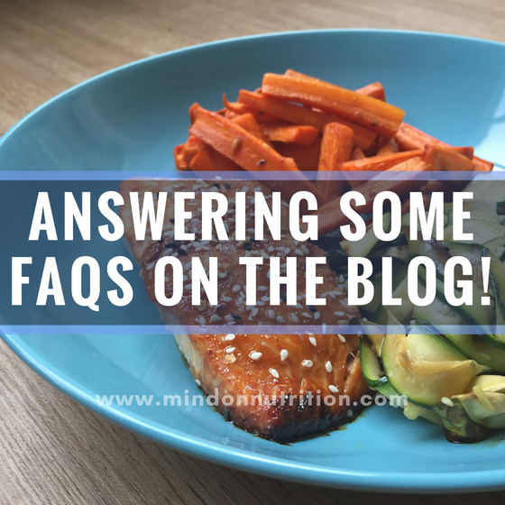 Answering 7 Instagram Questions About Food, Nutrition, Dietetics from the Last 7 Days.