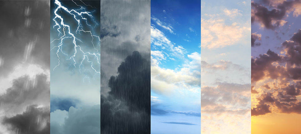 Forecast concept Collage of photos with different weather conditions.jpg