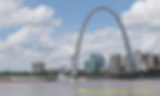 Picture Towboat MV 'David Evans' and the Gateway Arch