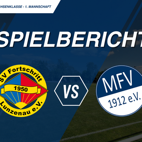 MFV verliert unglücklich in Lunzenau