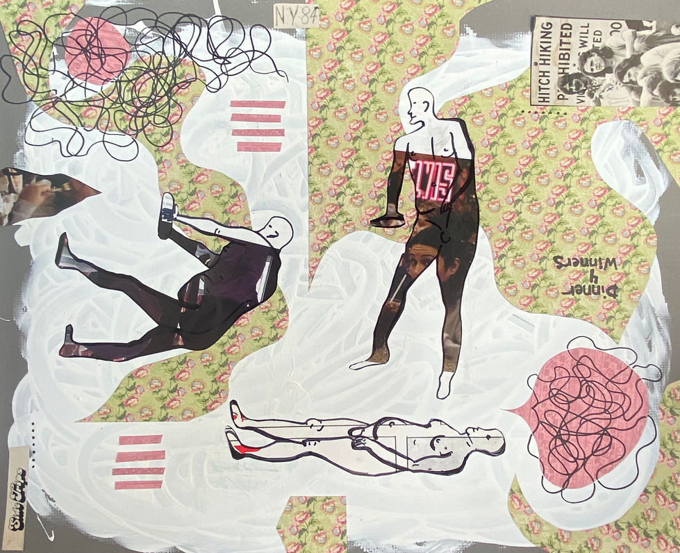 "Figure Collage Series, #1"