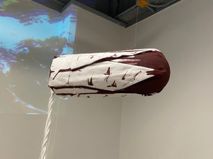 "The Price of Being a Woman"

Acrylic on Felt, Styrafome Base Structure, & Rope for String
26" x 10"
2023
$NFS