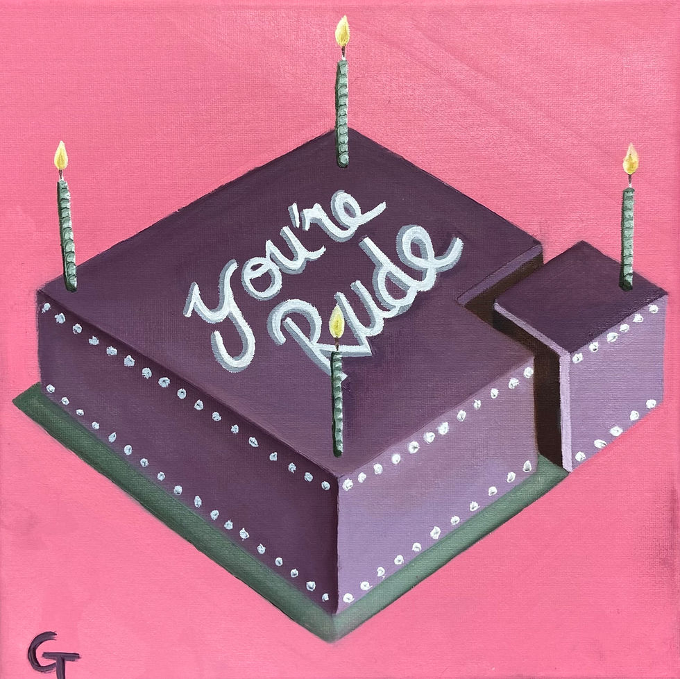 "You're Rude: Iconic Sh*tty Birthday Series"