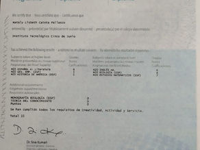 Diplomas obtenidos