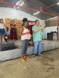 Pastor Todd in Shekinah