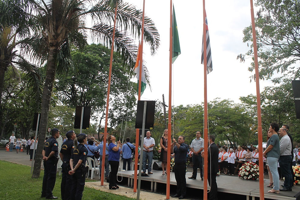 Ato Cívico e apresentações na Rua da Amizade agitam o feriado em Holambra - Jornal da Cidade - JC holambra