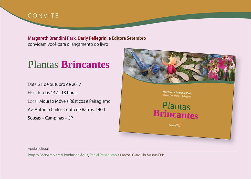 Margareth Park, autora da Editora Setembro, lança livro que reforça a importância das hortas e jardins para o universo infantil - Jornal da Cidade - JC Holambra