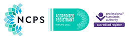 NCPS accredited registrant membership logo