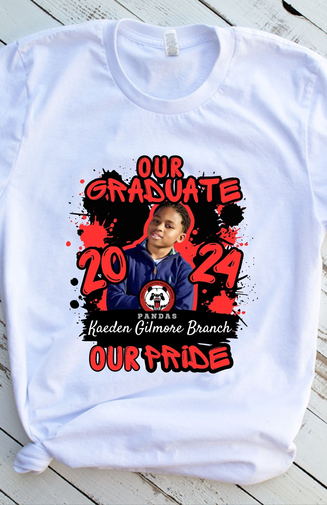 CUSTOM DTF YOUTH PRINTED T-SHIRT