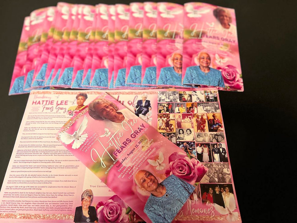 Thumbnail: TRI-FOLD PROGRAMS | SINGLE PAGE | 11" X 17"