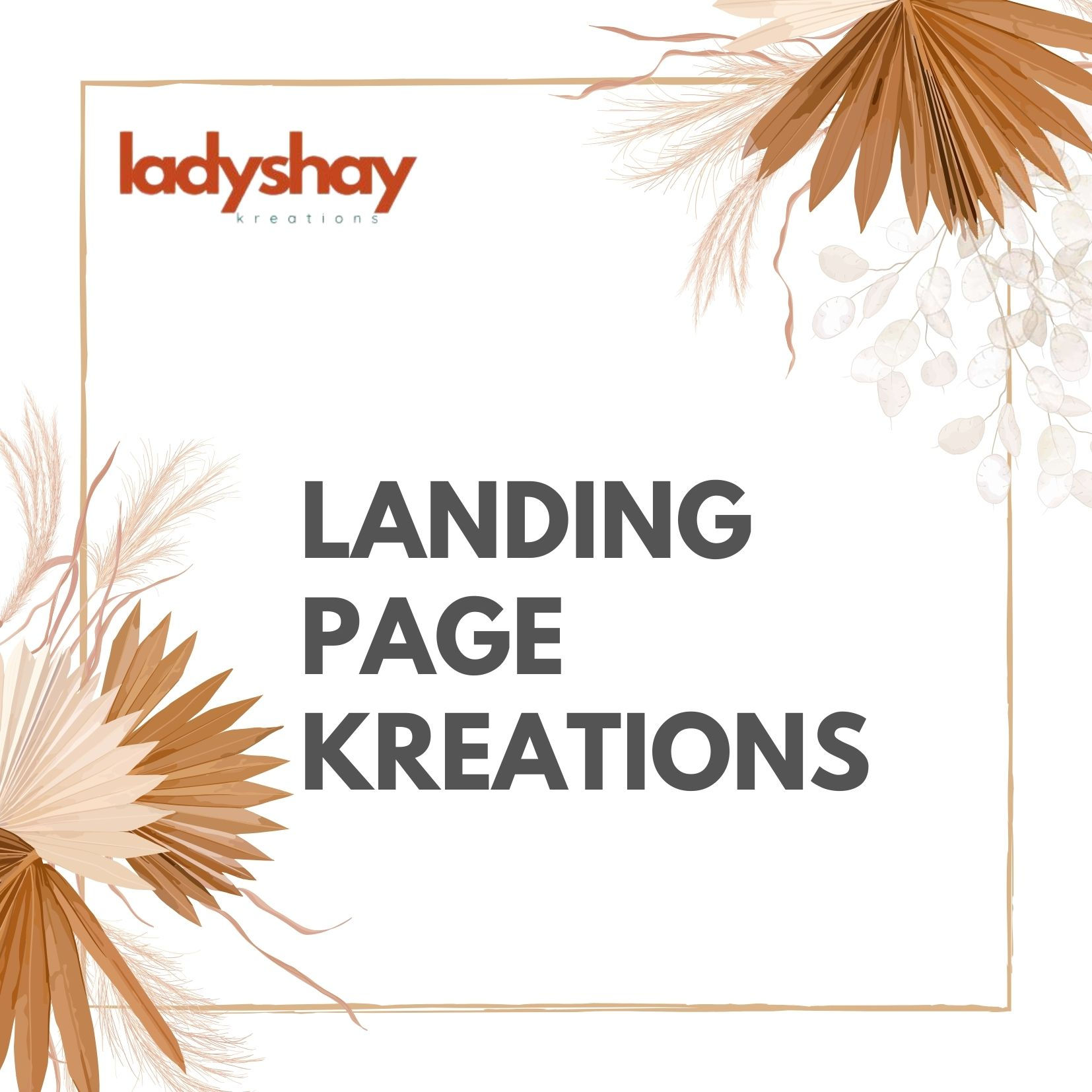 Creación de página de destino