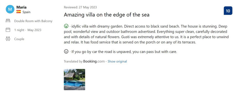 Review of Secret Moon Beach House, Bali