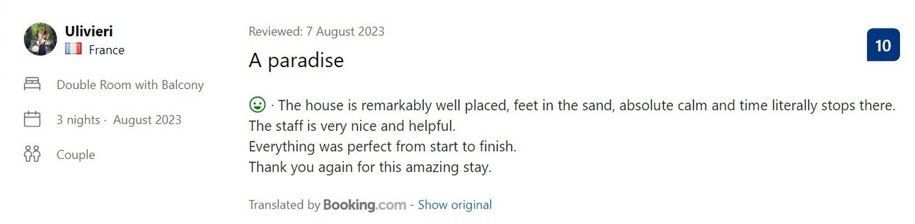 Review of Secret Moon Beach House, Bali