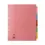 Thumbnail: Concord Filing A4  Multi colour Extra Wide,Bright Dividers 5 Parts Assorted