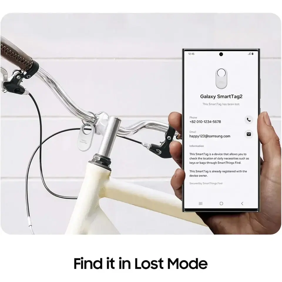 Thumbnail: Samsung Galaxy Smart Tag 2 Bluetooth GPS Tracker For Kids Cats Keys Pets 4 PACK