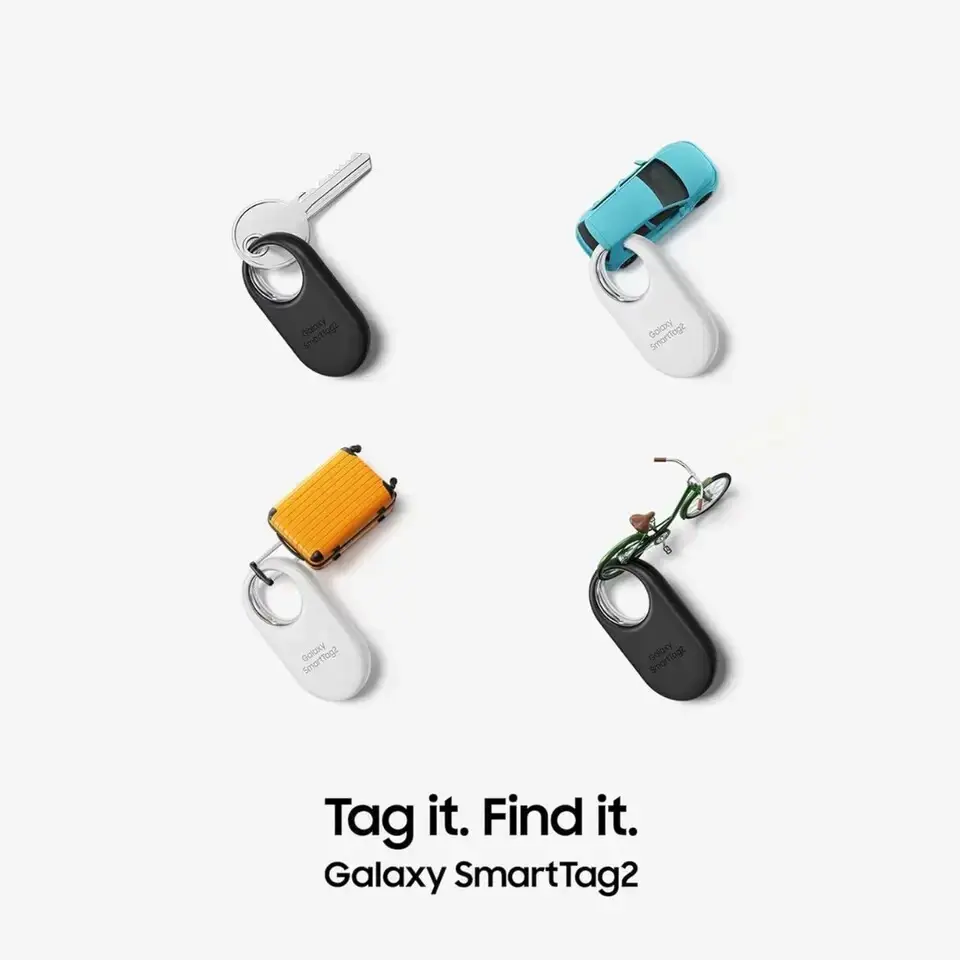 Thumbnail: Samsung Galaxy Smart Tag 2 Bluetooth GPS Tracker For Kids Cats Keys Pets 4 PACK