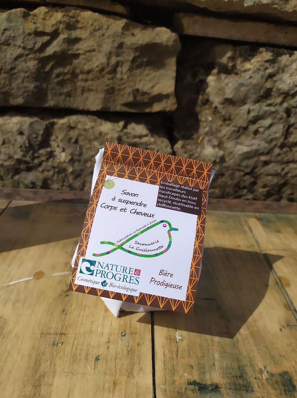 Miniature : Savon Corps et Cheveux "Bière Prodigieuse" à poser