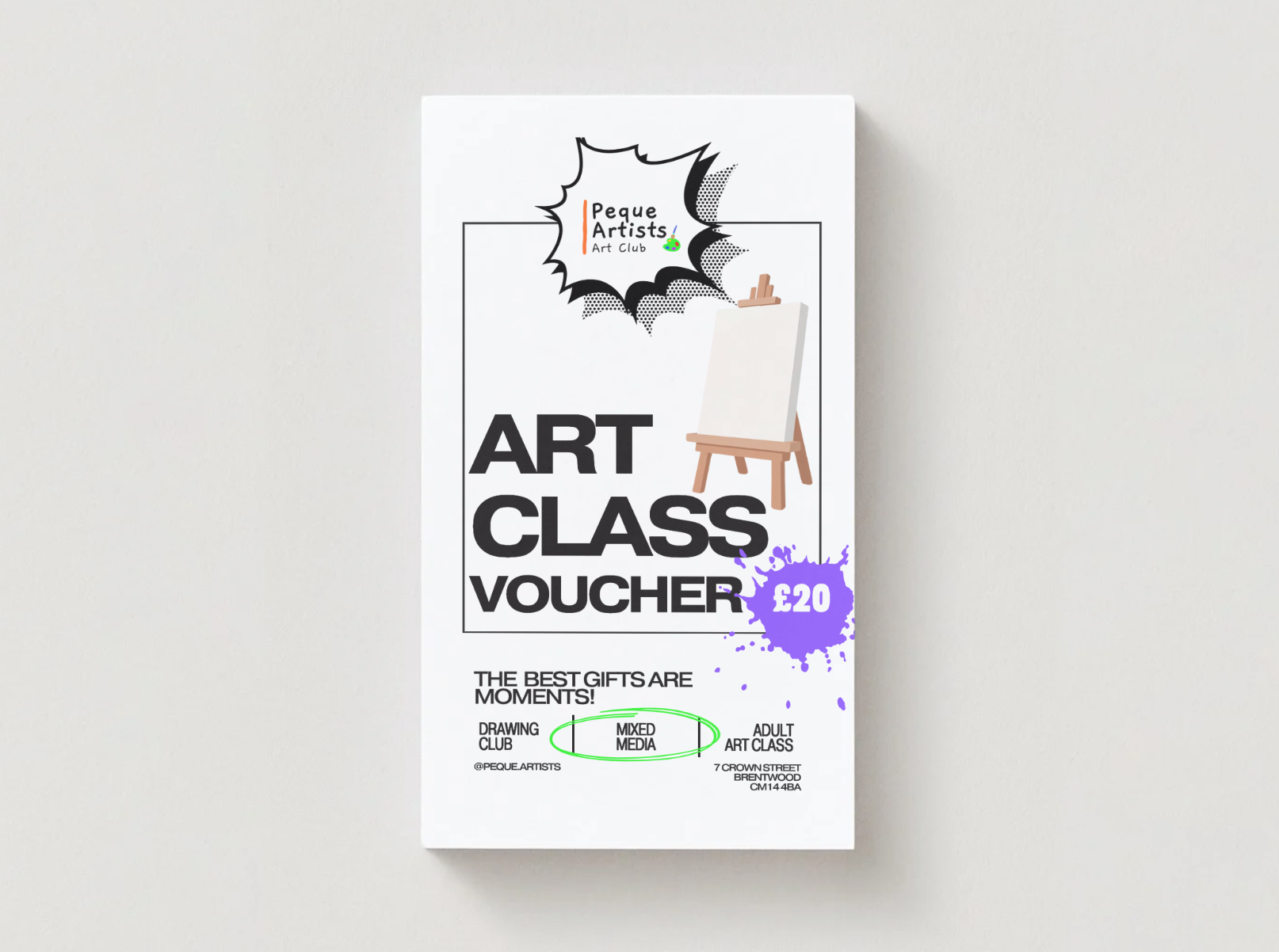 Gift Voucher - MIXED MEDIA - KIDS
