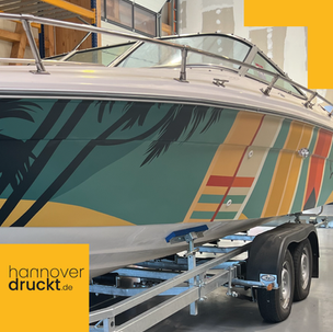 hannoverdruckt searay Bootsbeschriftung