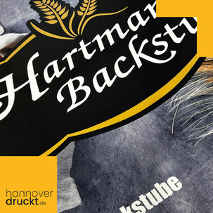 Hannover druck t hannvoerdruckt Werbung Hartmanns Backstube