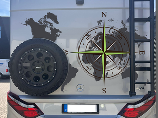 wohnmobil fahrzeug folierung individuell dekor hannover