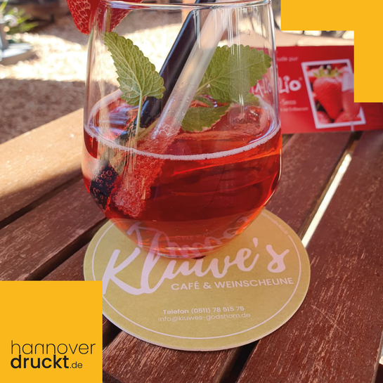 Hannover druck t hannvoerdruckt Werbung print Bienendeckel marketing