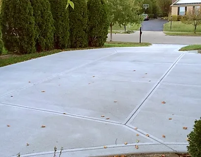 Concrete Driveway 3 Completed Project