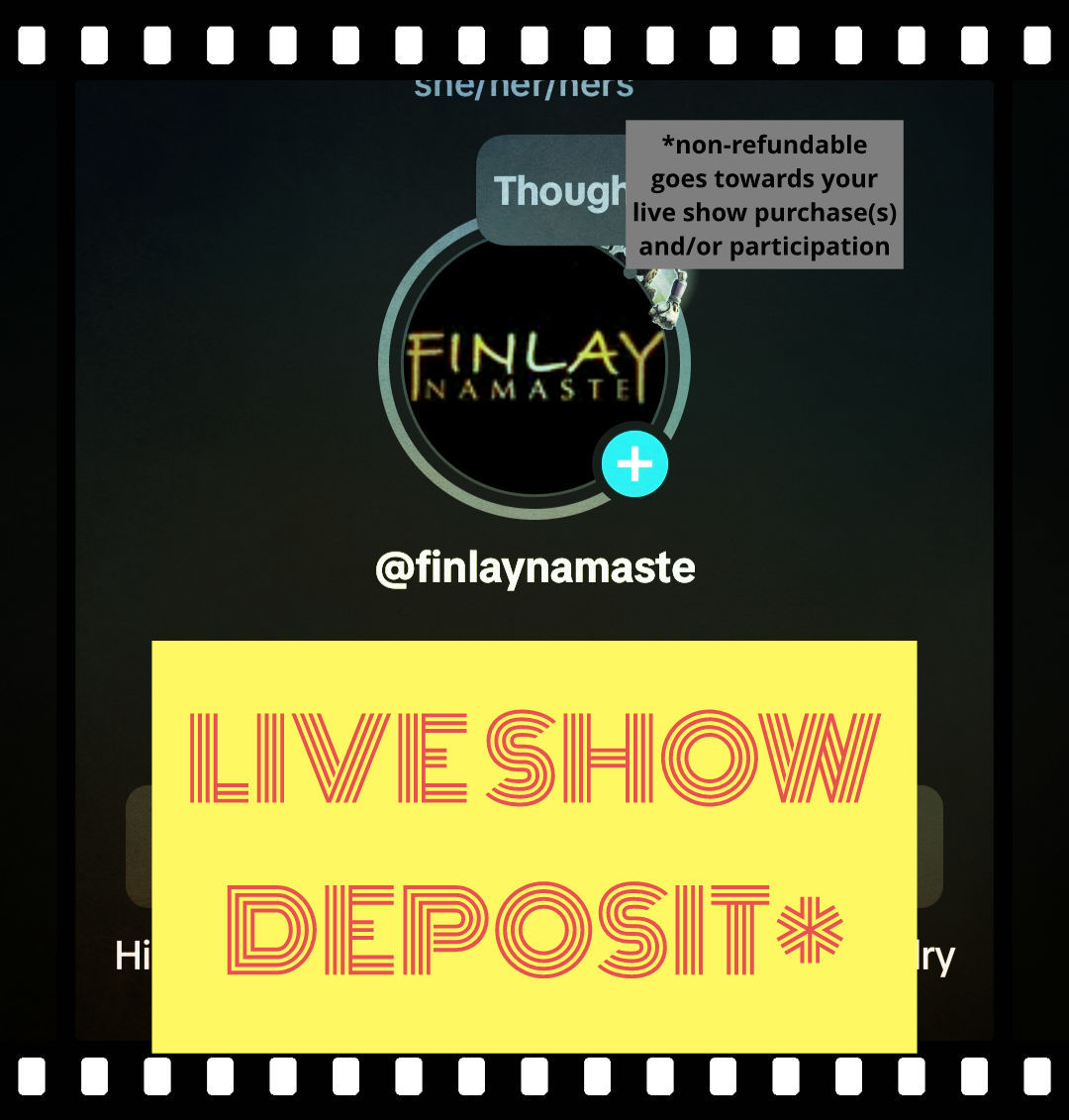 Gift Card / Live Show Deposit