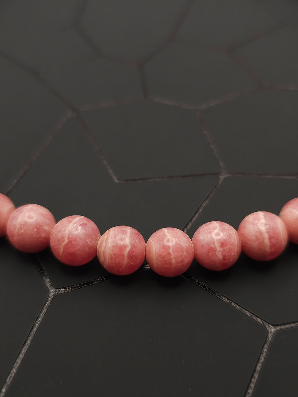 Thumbnail: Rhodochrosite High Quality Ombre Necklace and Bracelet