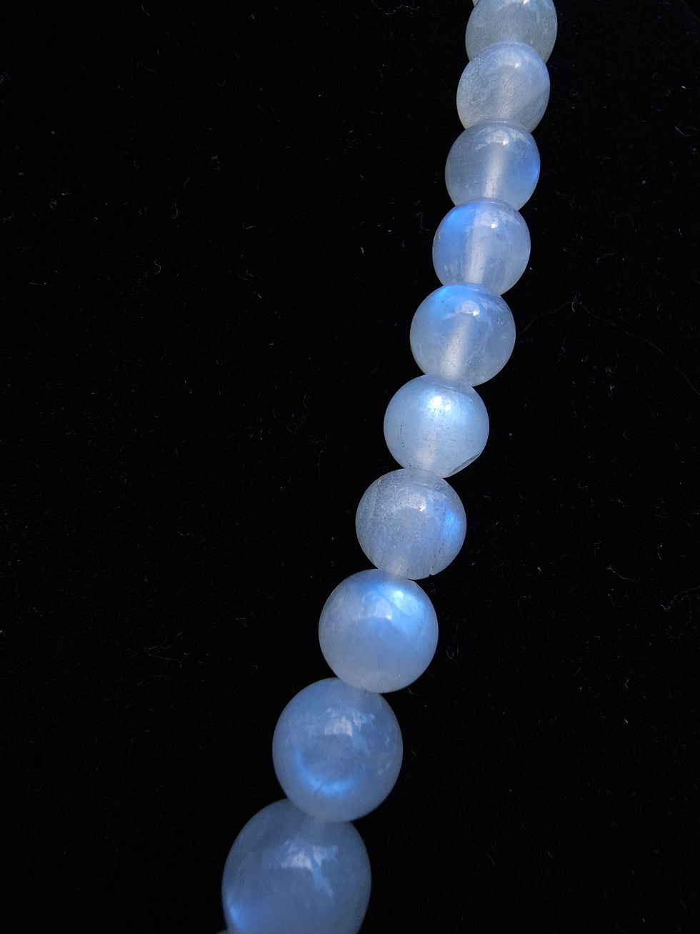 Thumbnail: Moonstone Elegance Taper Necklace (Ultra High Quality)