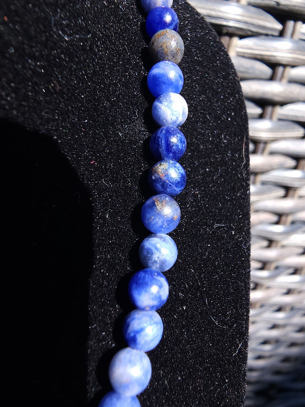 Thumbnail: Dark Blue Sodalite Necklace / Choker