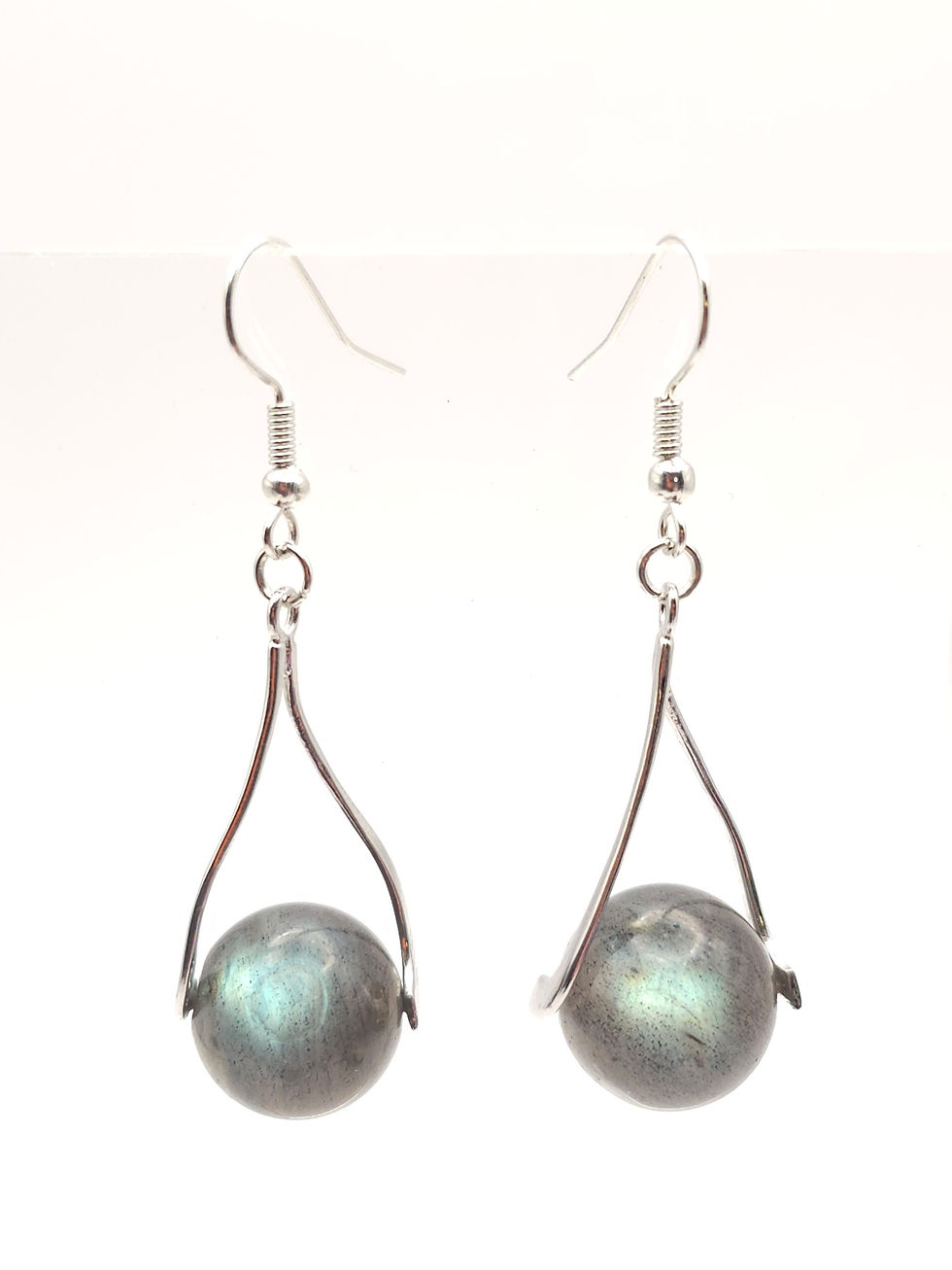 Thumbnail: Labradorite (UHQ) Split Kundalini Series Earrings