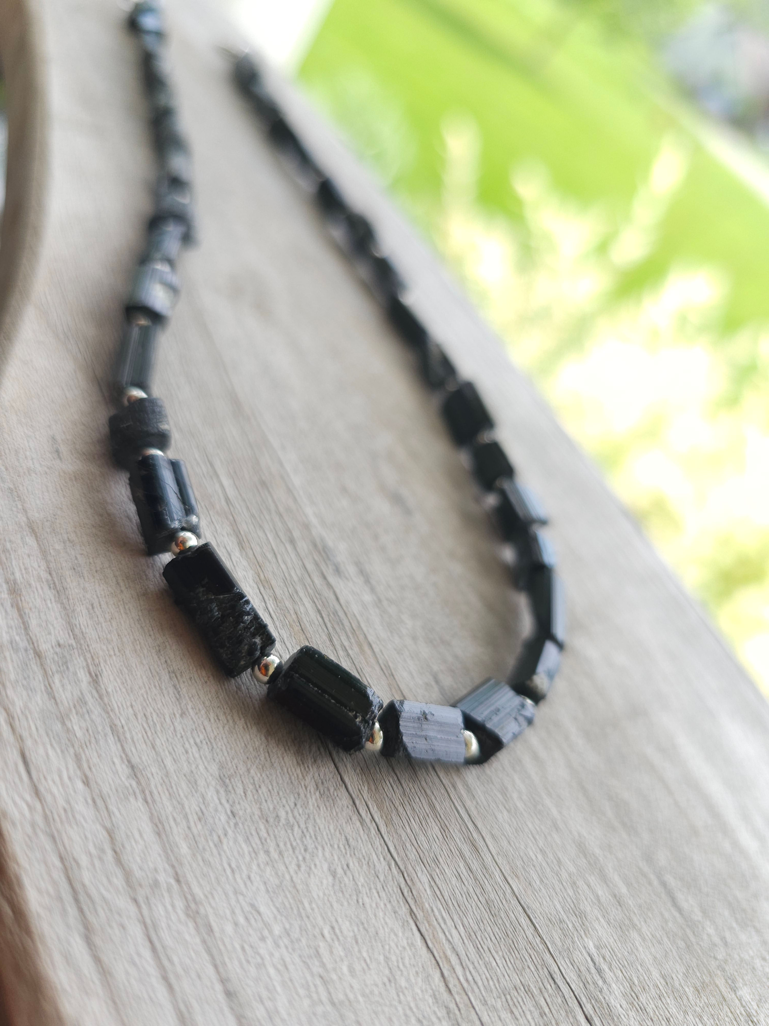 Black Tourmaline Necklace / Choker