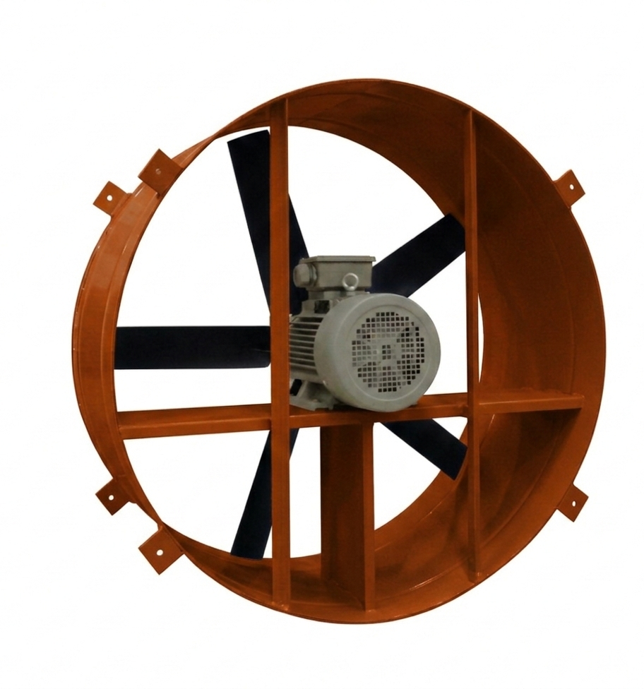 Ventilador axial industrial CÉFIRO fabricado sobre pedido