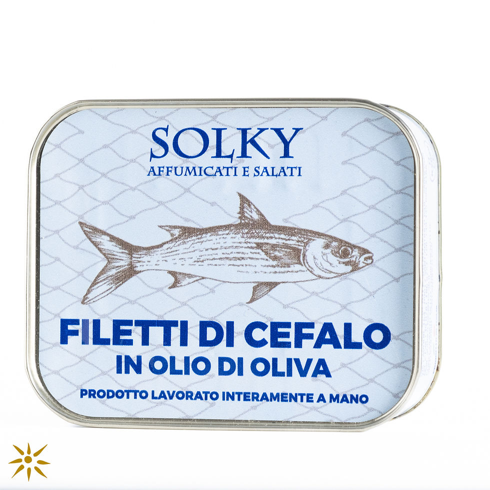 Filetto di cefalo in olio di oliva