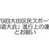 「第79回大田区民スポーツ大会春季剣道大会」進行上の連絡事項とお願い