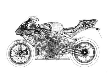 Sport Bike Graphic