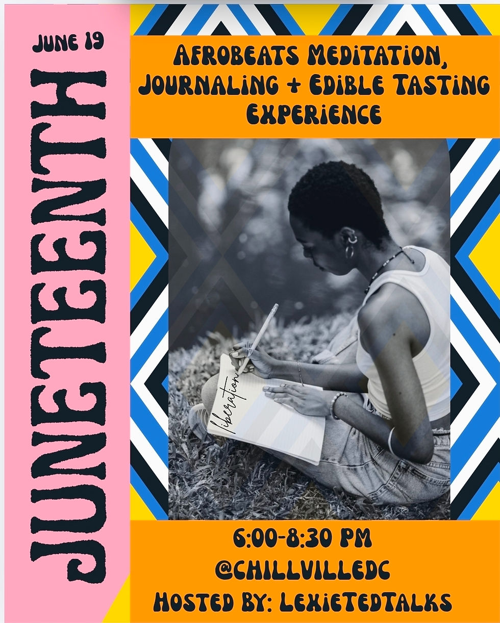 Afrobeats Meditation and Journaling Workshop