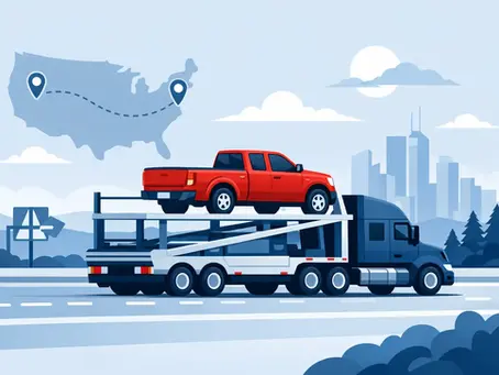 How to Transport a Pickup Truck Across States