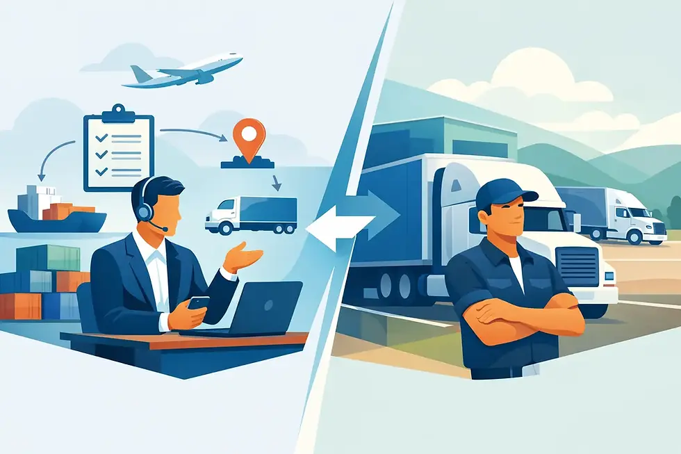 Broker vs Carrier Transport: What to Choose