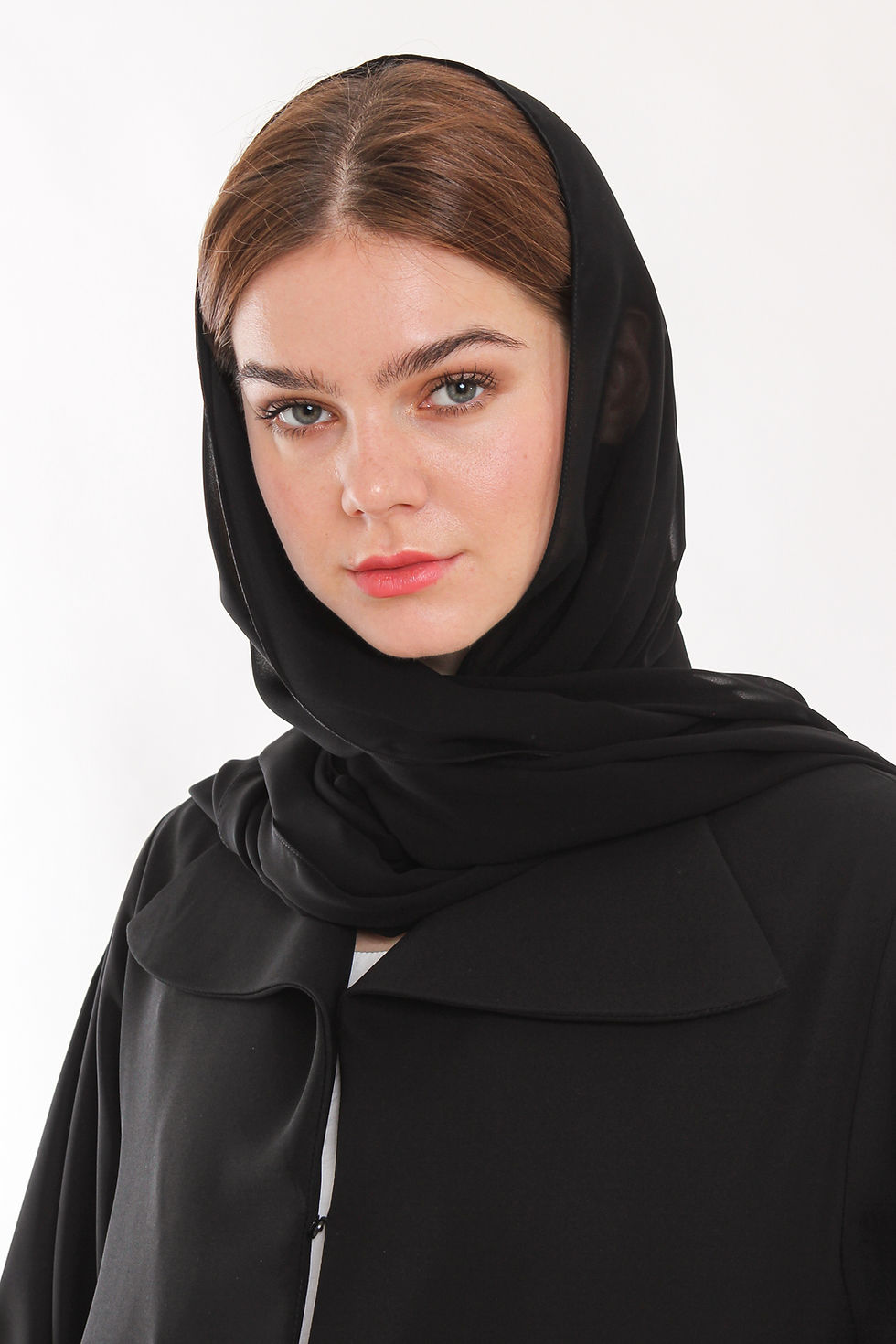 Thumbnail: Black Abaya With Black Crystals 6 pcs