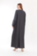 Thumbnail: Stylish Simple Design Abaya, Colored 6 pcs