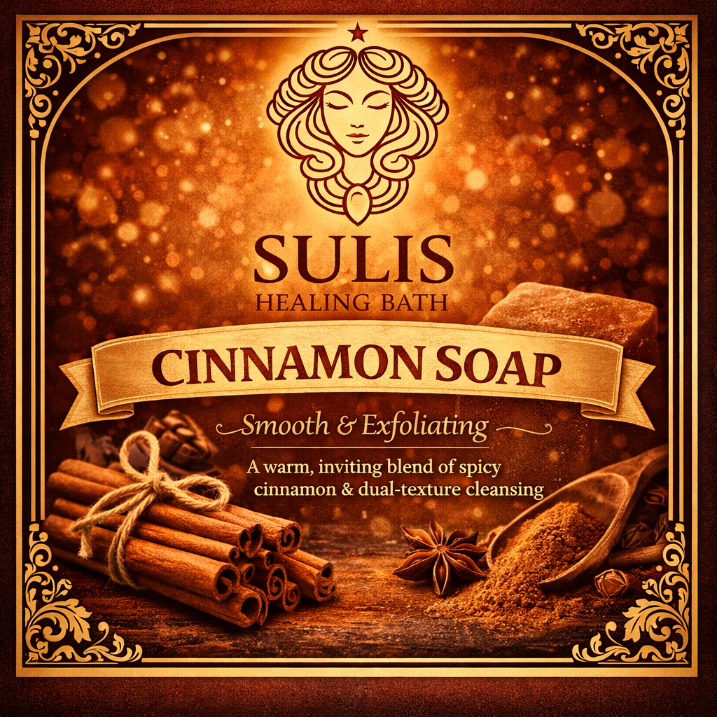 Cinnamon Handcrafted Soap 50/50 Bar