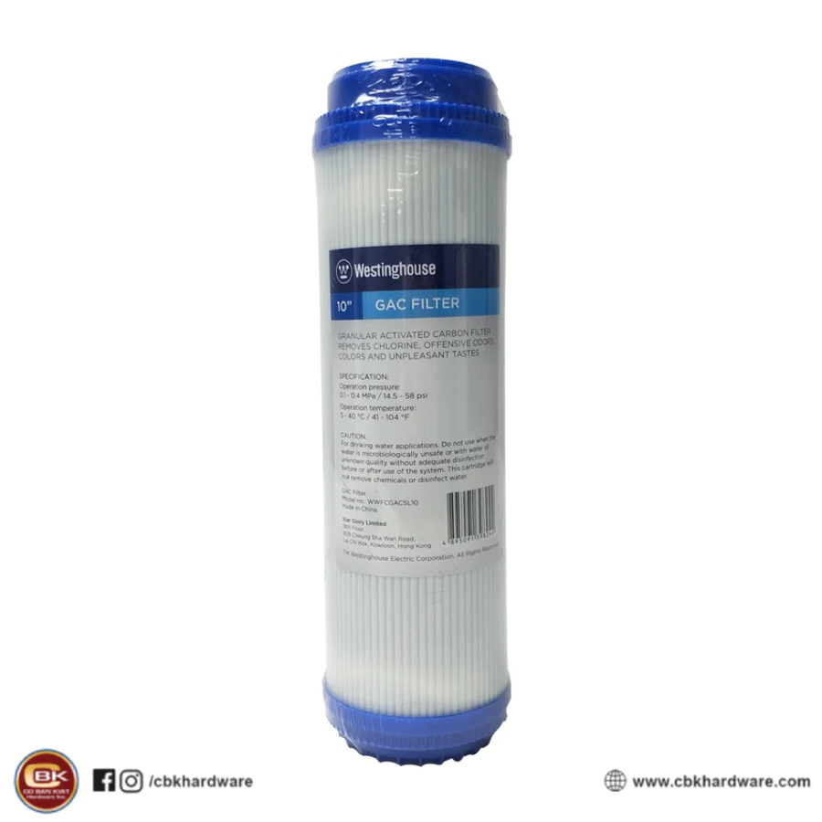 FILTER CARTRIDGE GAC 10" Cmoa General Merchan